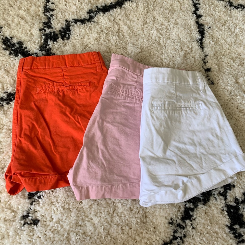 • R e d W h i t e & P i n k • shorts